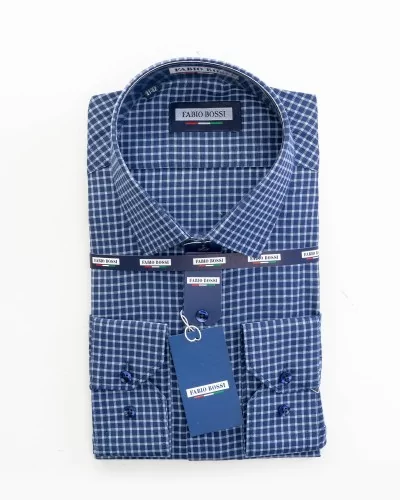 Chemise homme coton motif carreaux 173ca