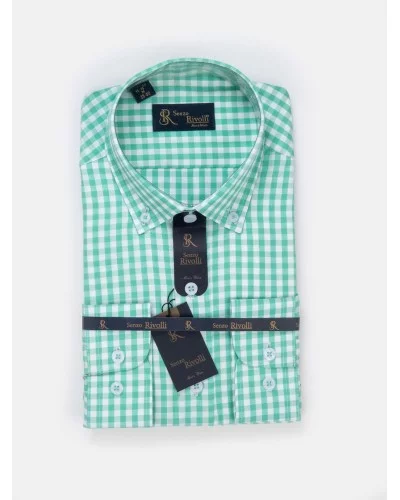 Chemise homme casual à carreaux 20AC
