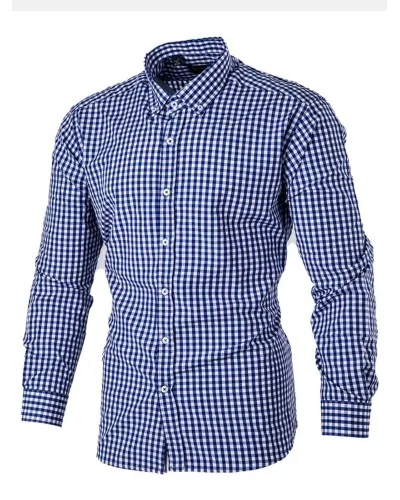 Chemise homme casual à carreaux 23AC
