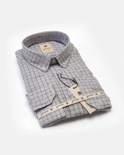 Chemise casual en flanelle