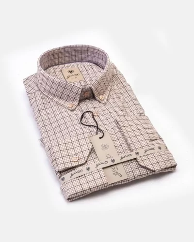 Chemise casual en flanelle